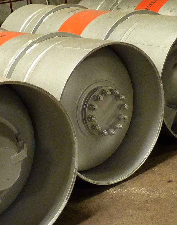 Beta SA - Pressure Vessels - Products - Chlorine Tanks